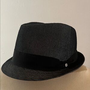 Stylish Stetson Black Fedora Hat